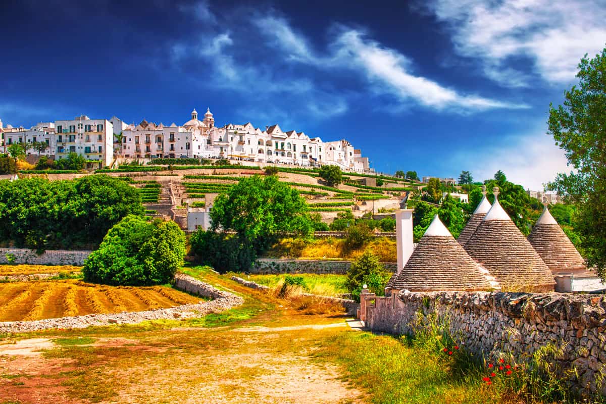 Puglia: il borgo di Locorotondo