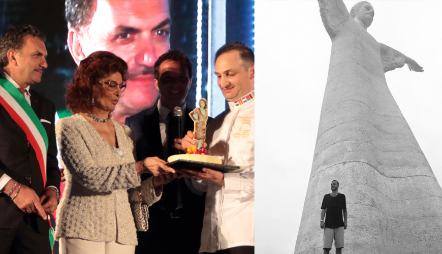 With Sophia Loren, also Cesare Cremonini is Honorary Citizen of Maratea.